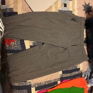 Black and pink slacks